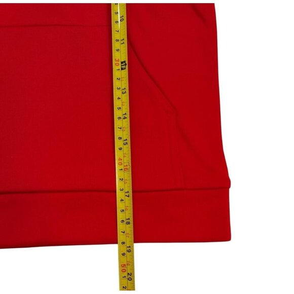 Adidas Kids Red Hoodie Sweatshirt Size 6 Regular Fit 100% Polyester. - Picture 8 of 8
